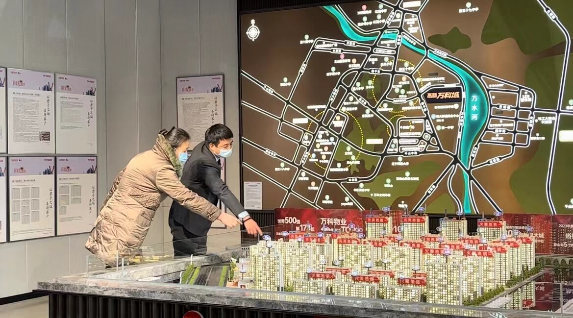 高新万科城项目。