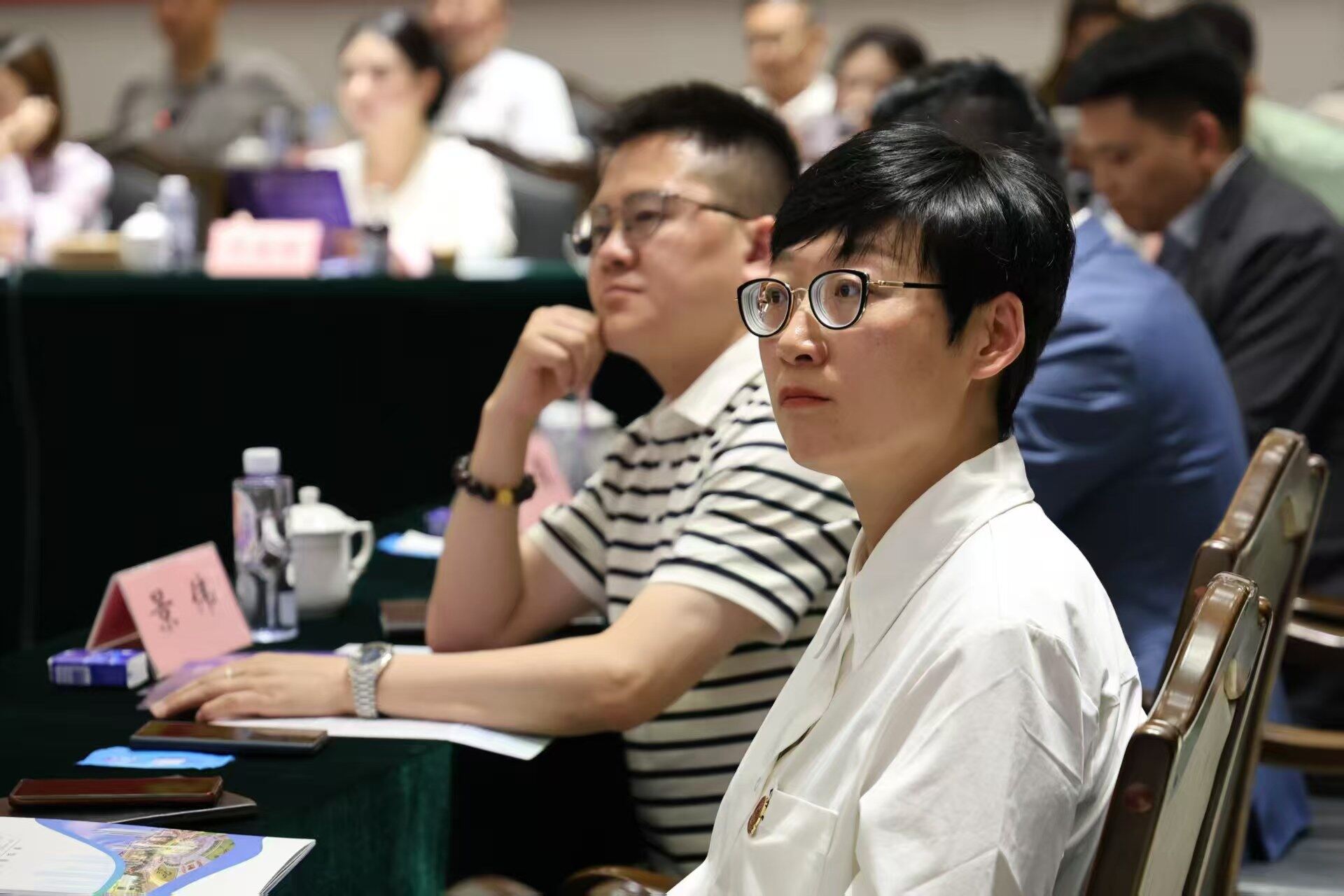 清大 EMBA 研究院高端人才对接暨铁东区招商推介会。