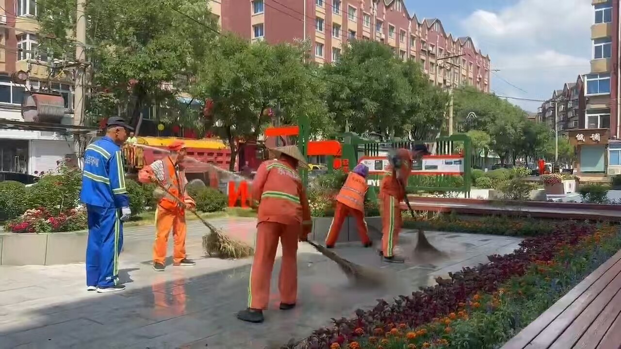 高温下的坚守。