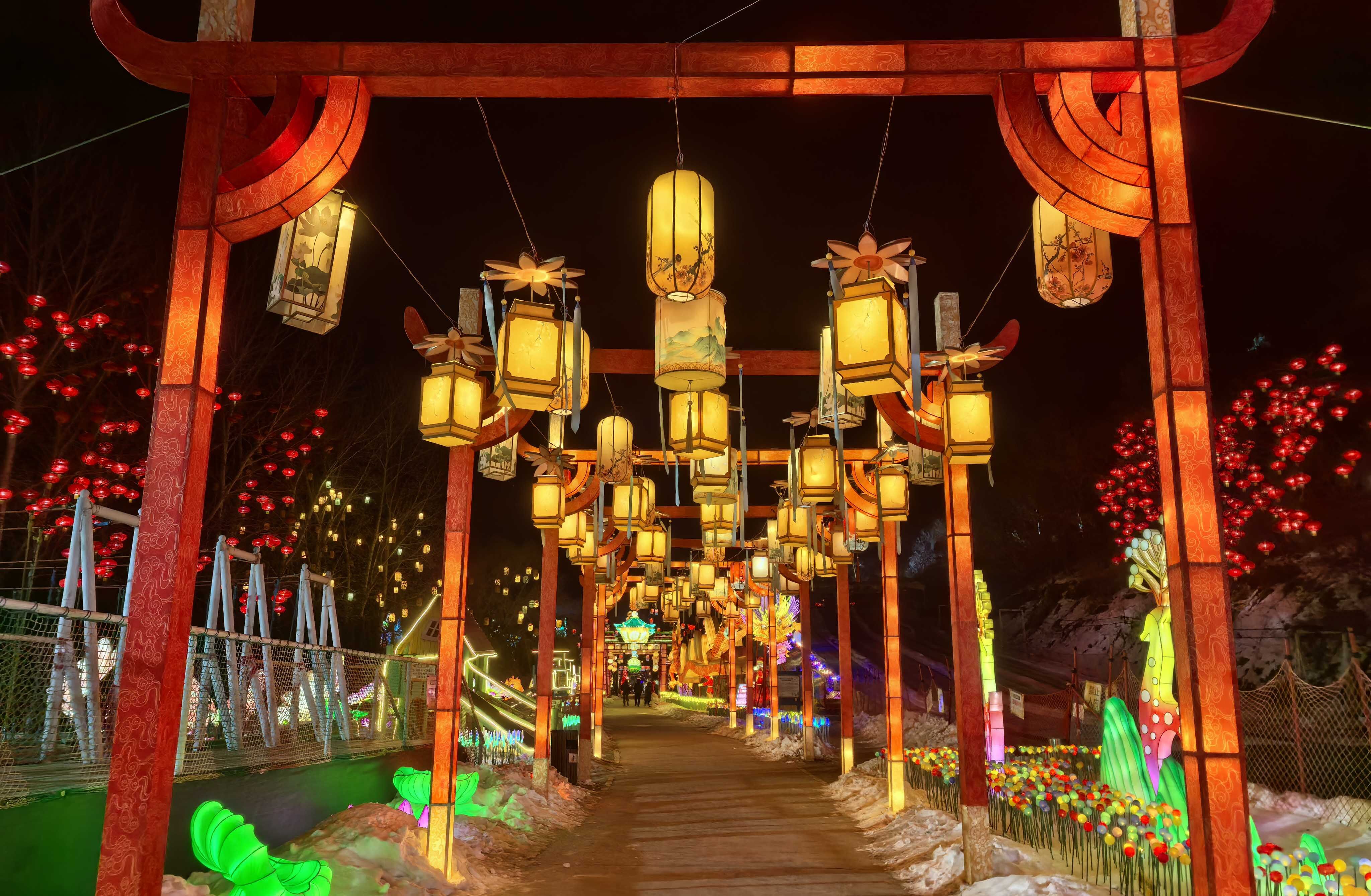 新春走基层｜逛鞍山非遗灯会，解锁东北最浓年味儿【3】