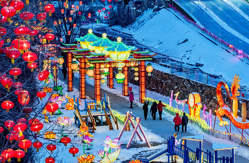 新春走基层｜逛鞍山非遗灯会，解锁东北最浓年味儿【5】