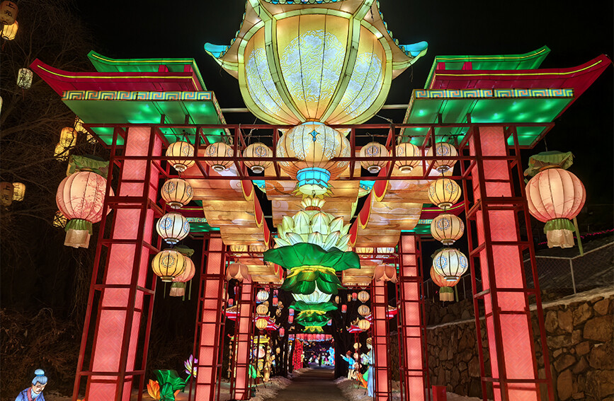 新春走基层｜逛鞍山非遗灯会，解锁东北最浓年味儿【4】