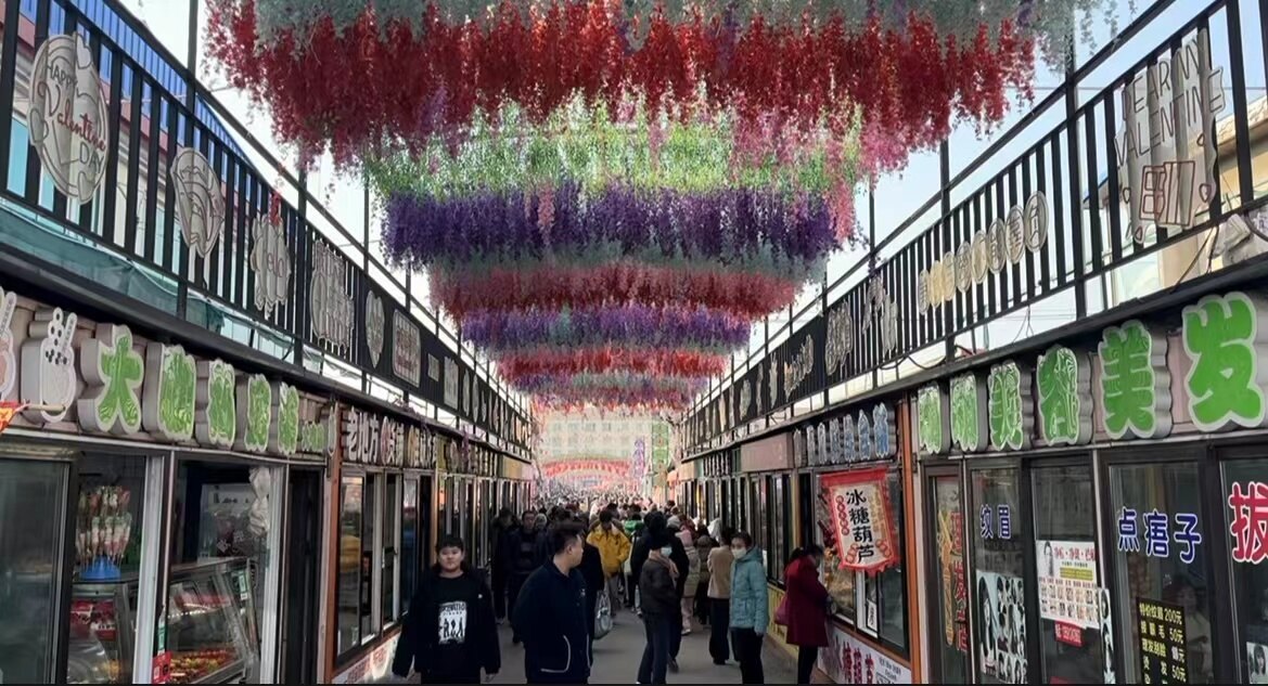 大屯集的优美环境。