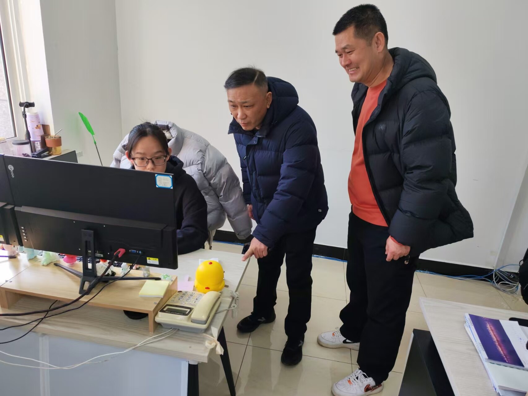 千山区住建局与数据局联动。