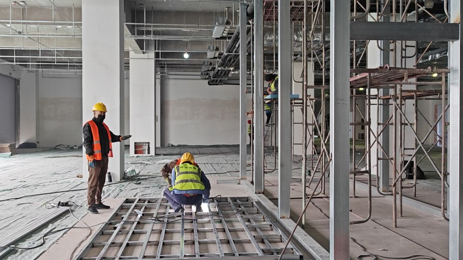 项目建设现场。