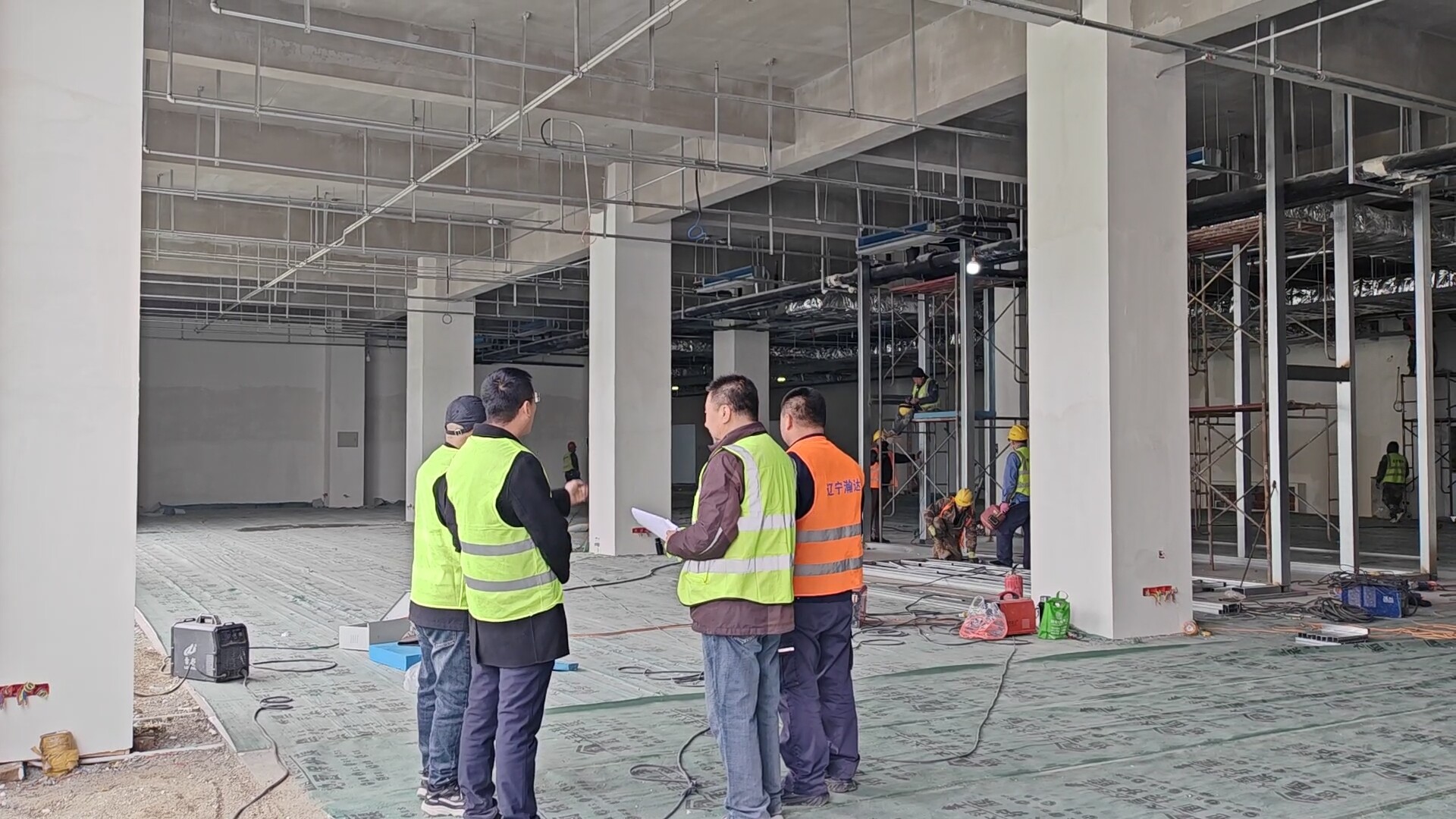 项目建设现场。