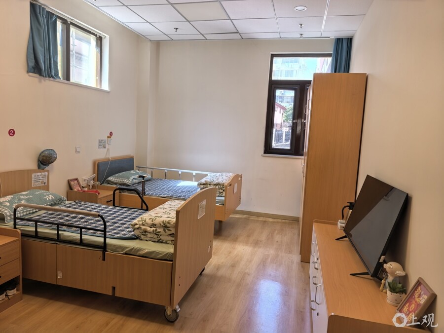 章阿婆母子的“两人间”。 唐烨 摄 章阿婆母子的“两人间”。 唐烨 摄