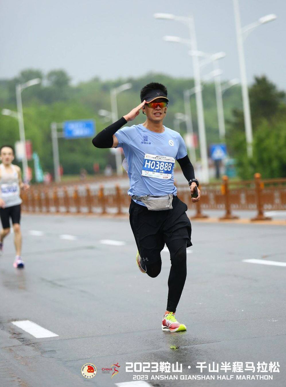 王开强参加了2023鞍山•千山半程马拉松 王开强参加了2023鞍山•千山半程马拉松