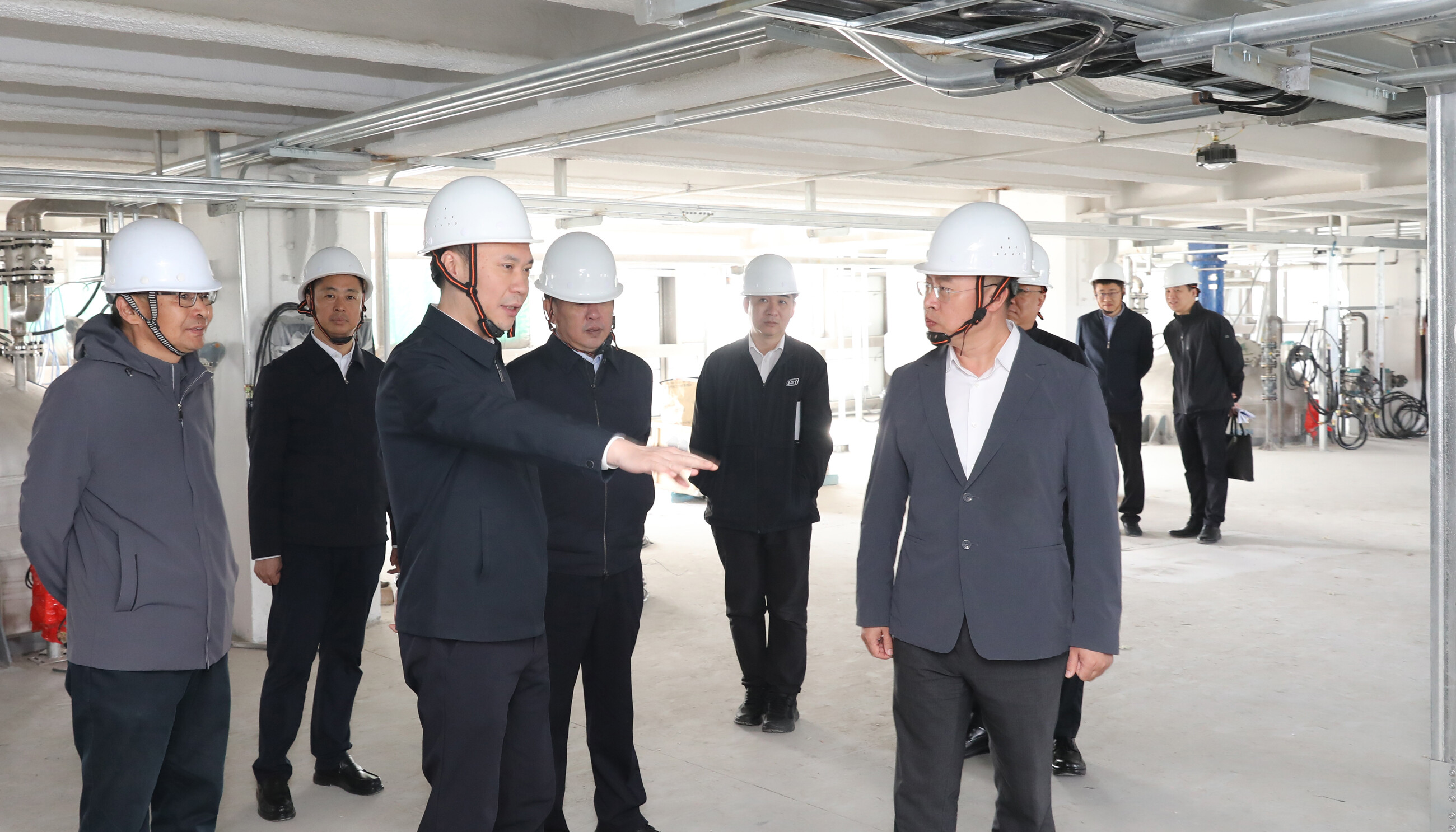 吴开华到盛源化学（鞍山）有限公司调研督导项目建设工作。