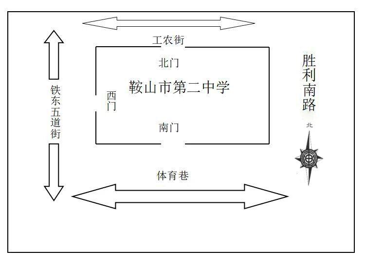 图中双箭头指示为管制路段。