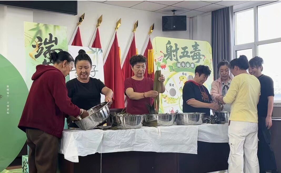 活动现场。
