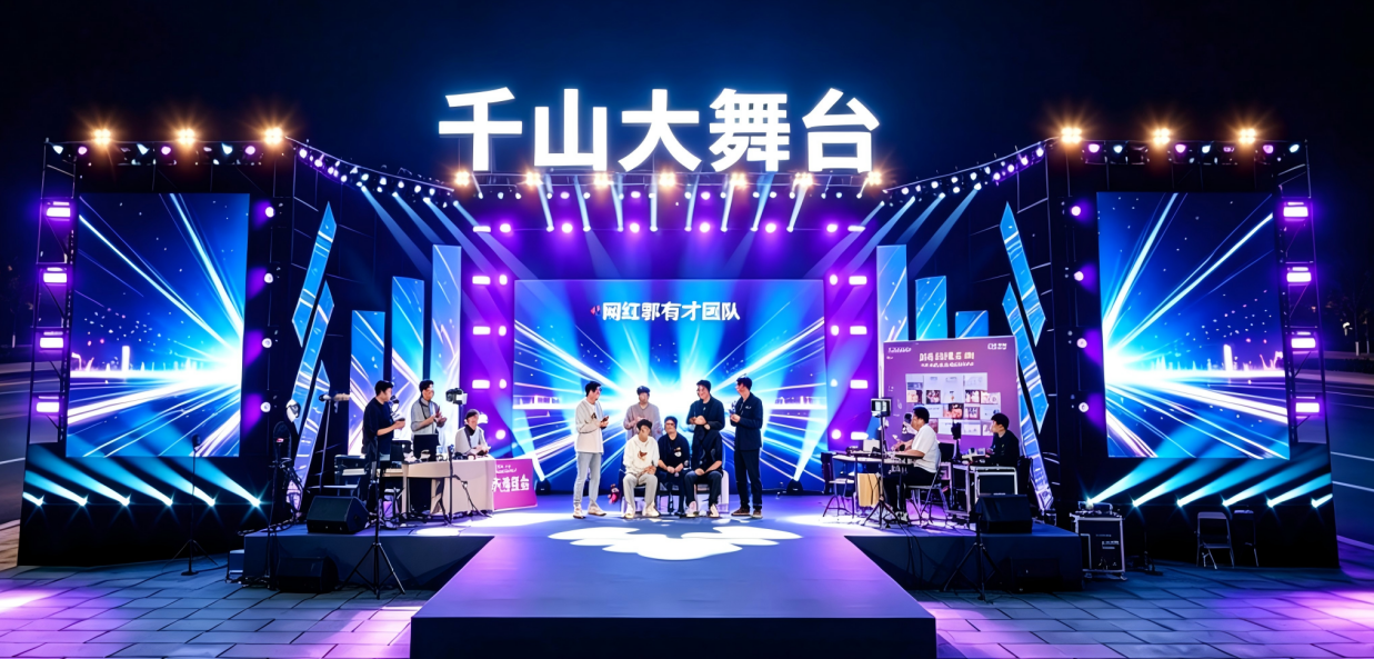 千山大舞台效果图