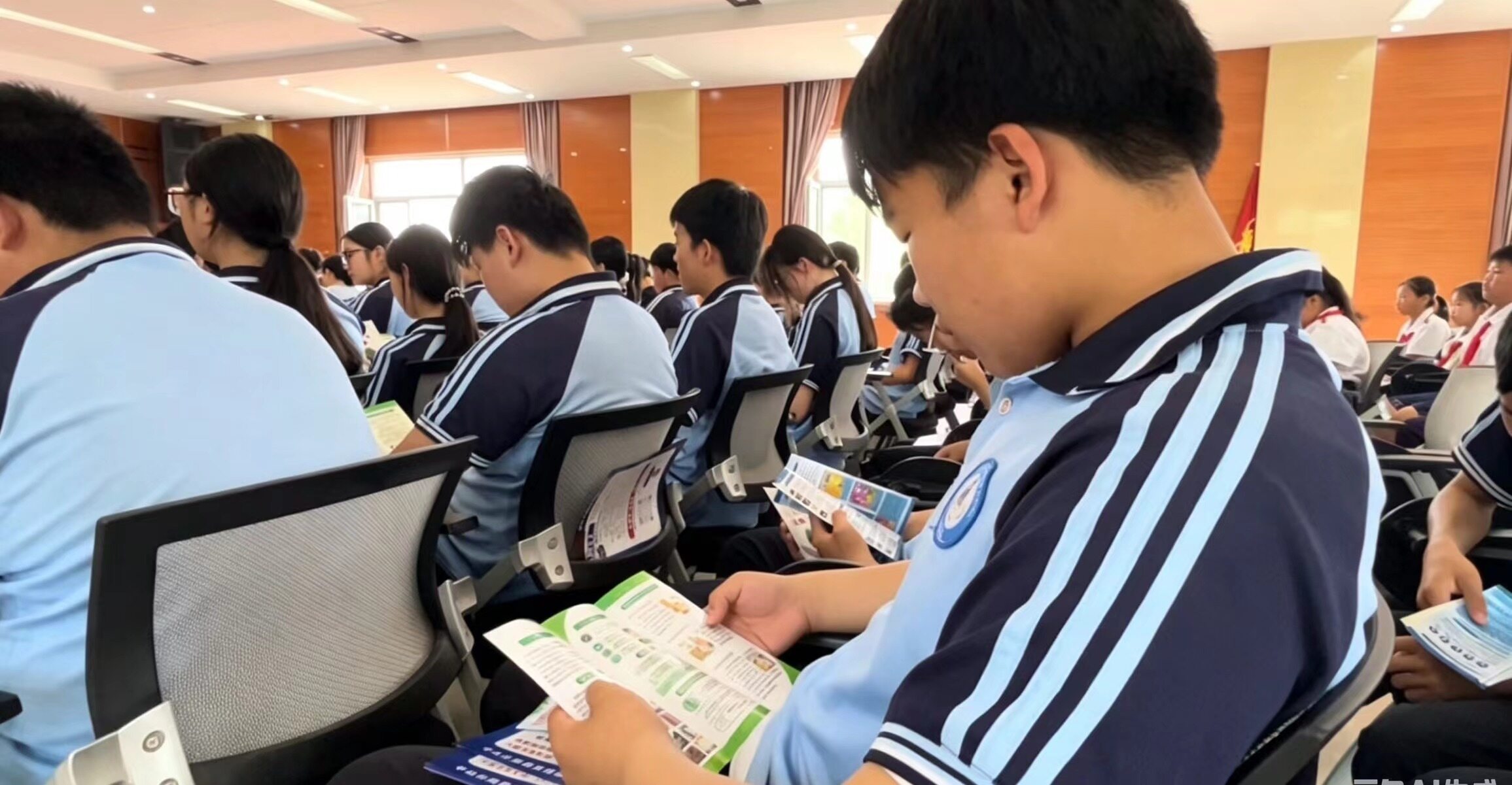 活动现场。 活动现场。