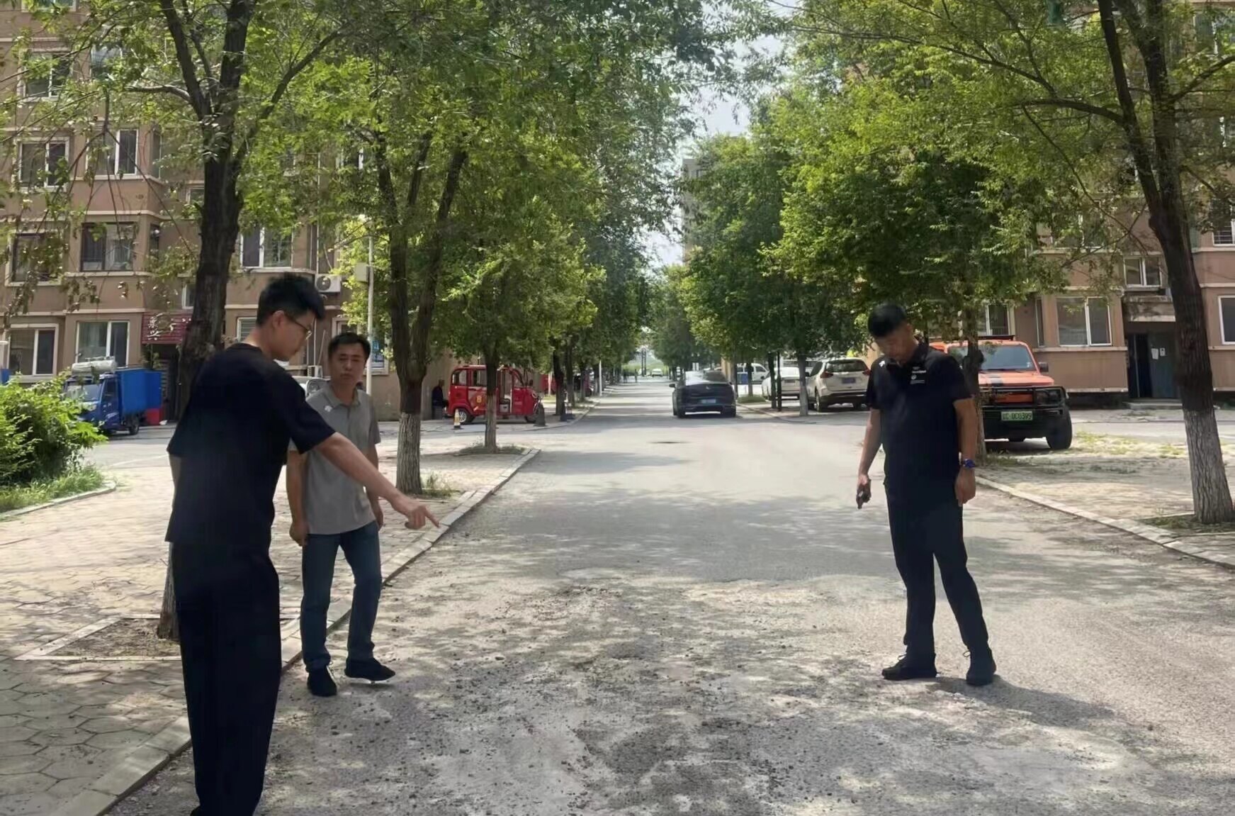 服务现场。 服务现场。