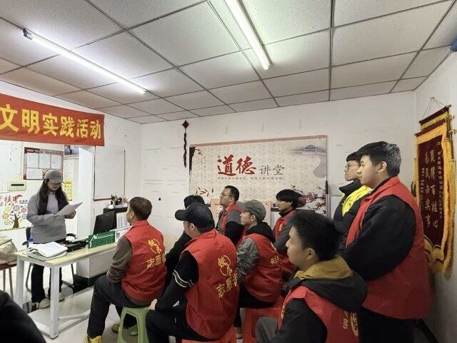 志愿服务进社区活动。